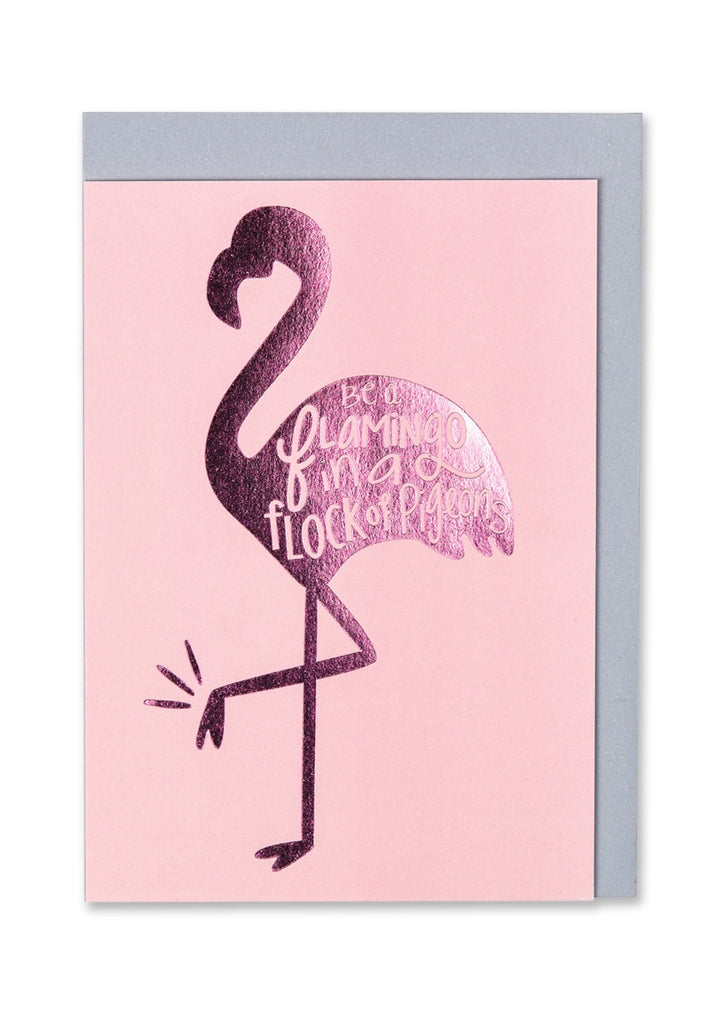 Be a Flamingo Card