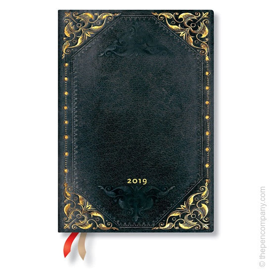 2019 Midnight Rebel Midi Weekly Diary