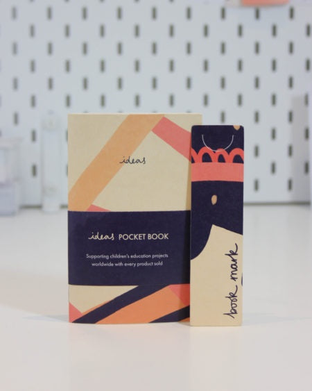 Ideas Pocketbook Plain Soft Cover Pink