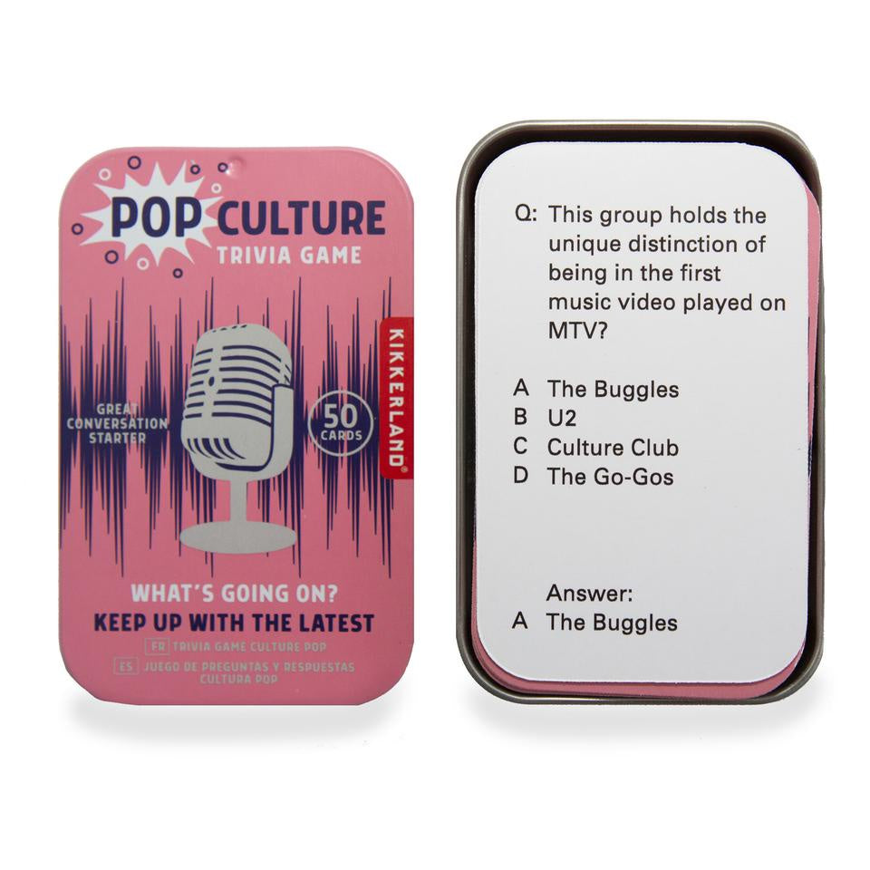 Pop Culture Trivia Game