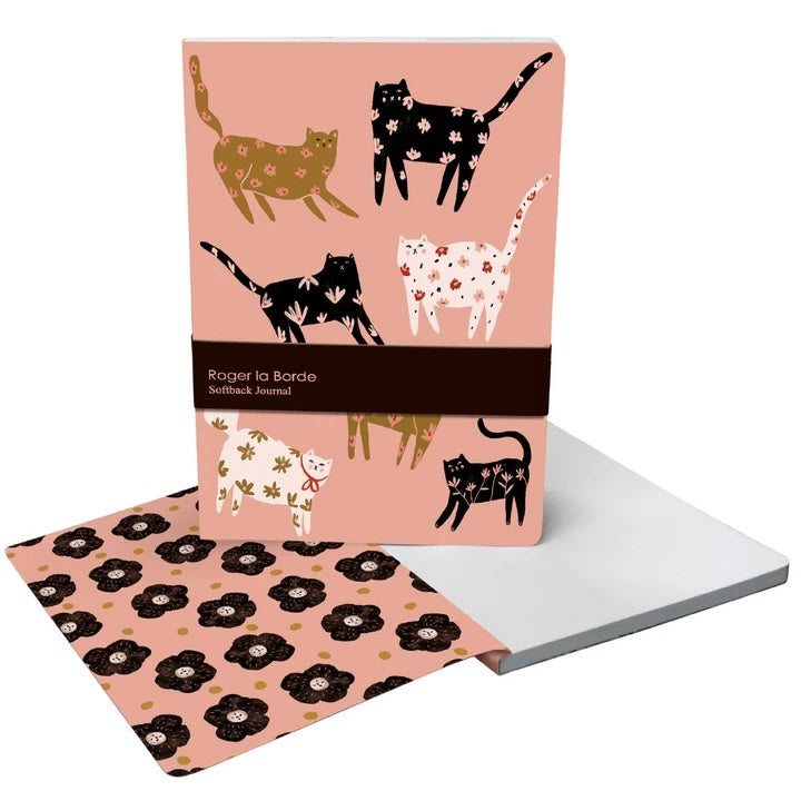 Porcelain Cats A5 Softback Journal