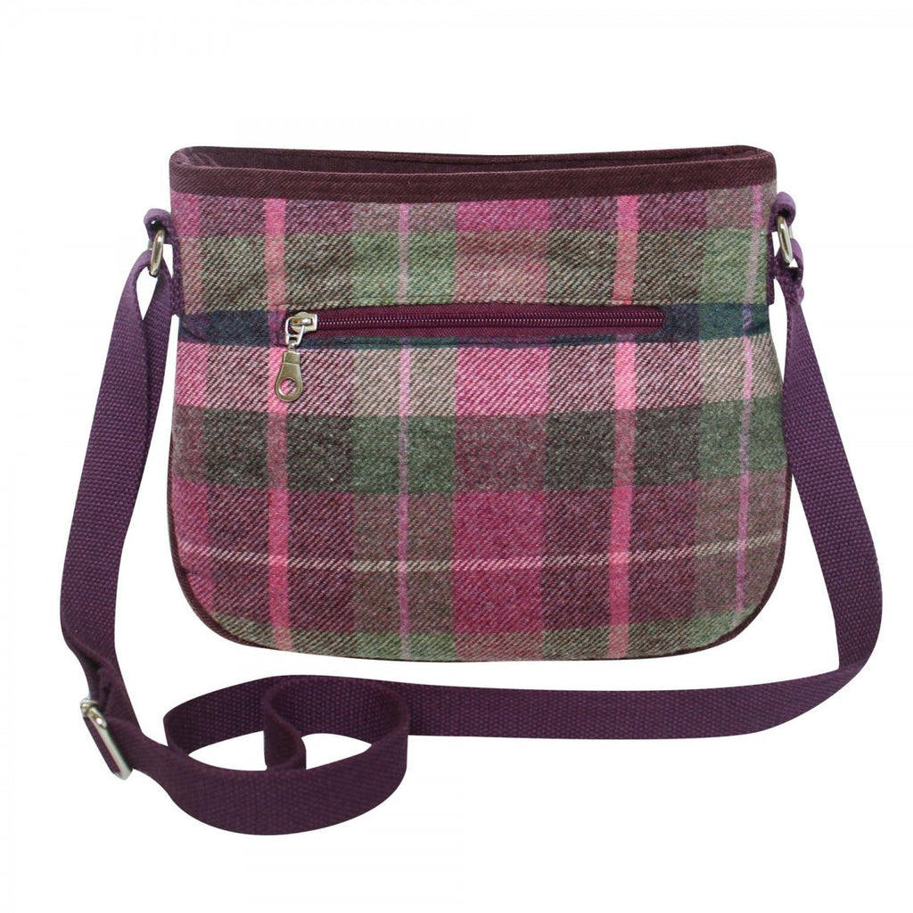 Hawthorn Tweed Rosy Messenger Bag