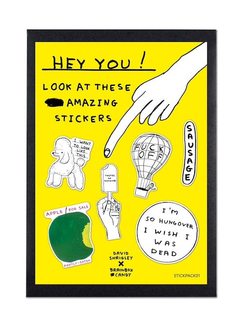 Hey You! Look At These Amazing Stickers Sticker Set
