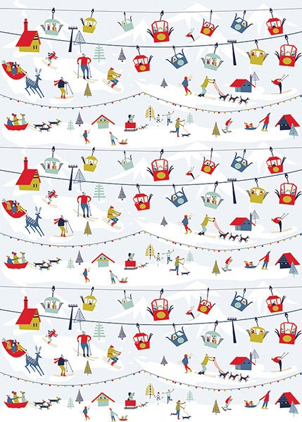 Cable Cars Sheet Wrap