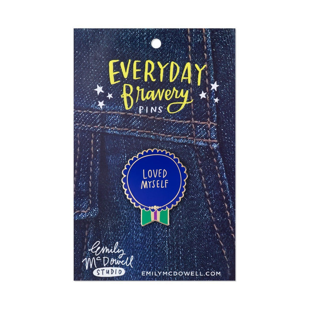 Loved Myself Pin Badge