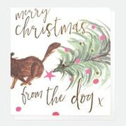 Merry Christmas from the Dog Card