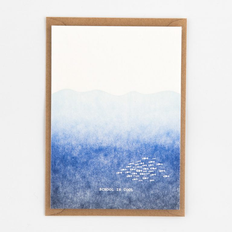 School Is Cool Postcard