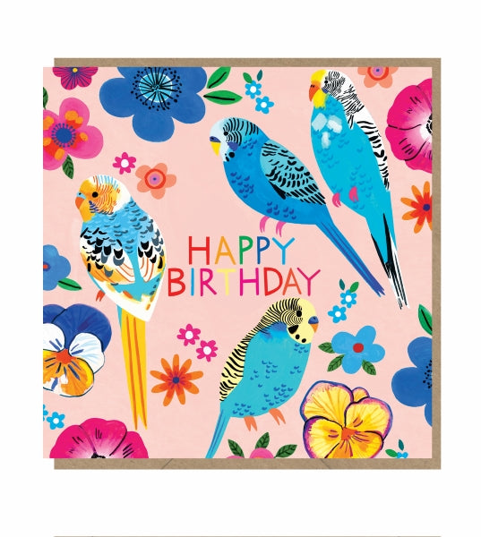 Budgies Card