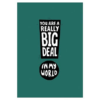 Big Deal Card