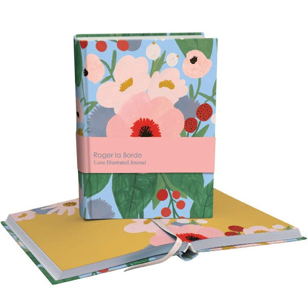 Big Pink Hardback Illustrated Journal