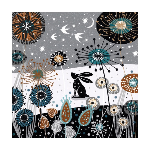 Snowy Seed Heads Card Pack