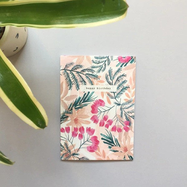 Paradise Tree Birthday Card