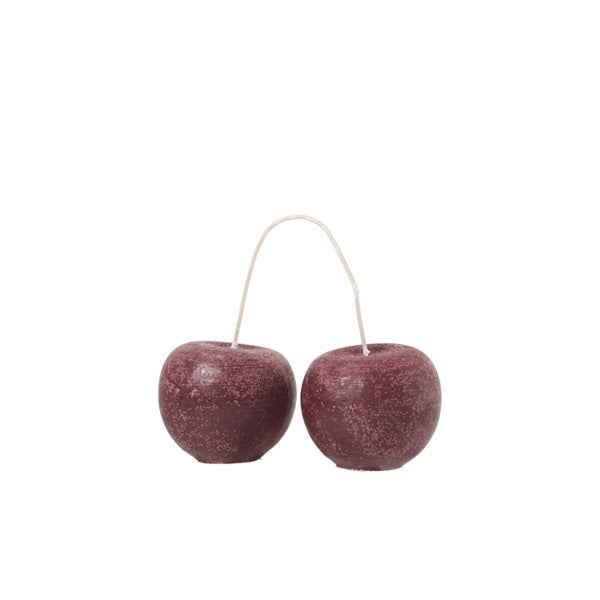 Cherry Figure Candle Bordeaux