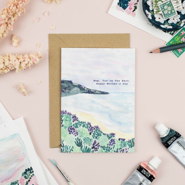 Mother's Day Beach Card