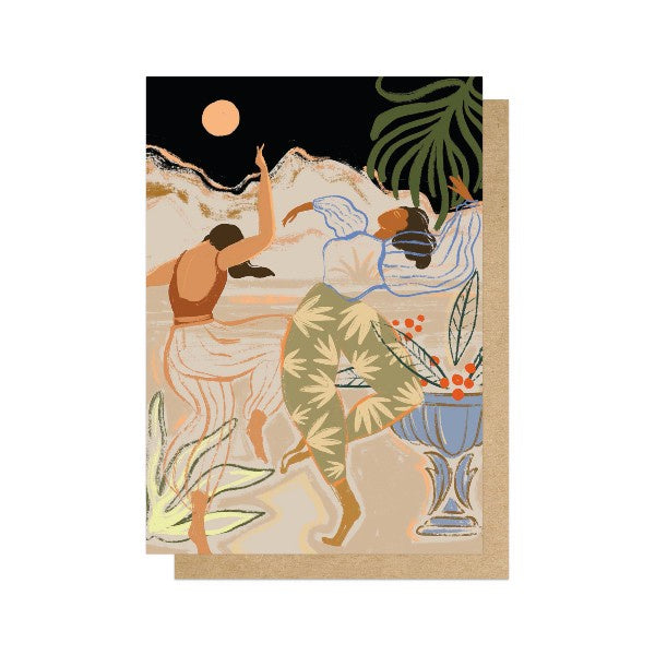 Dancing In The Moonlight Card