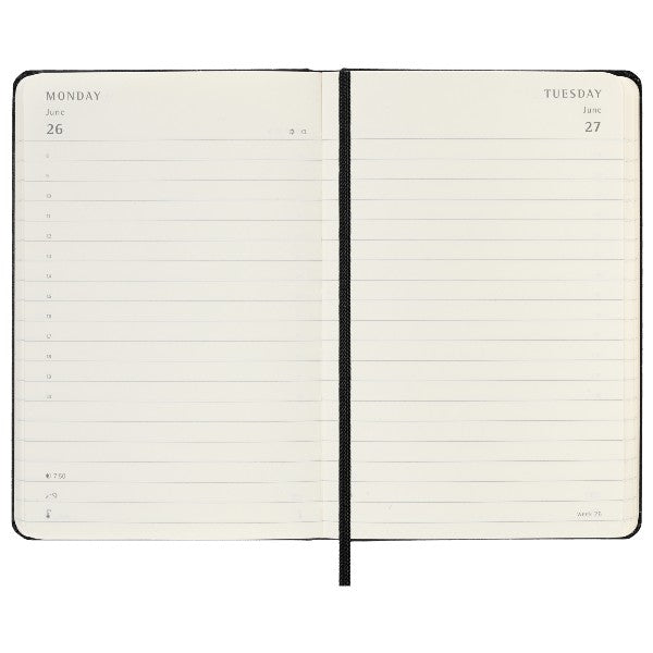 Moleskine 2023 Daily Planner Pocket Hardcover Black Paper Tiger