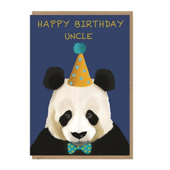 Happy Birthday Uncle Panda Card