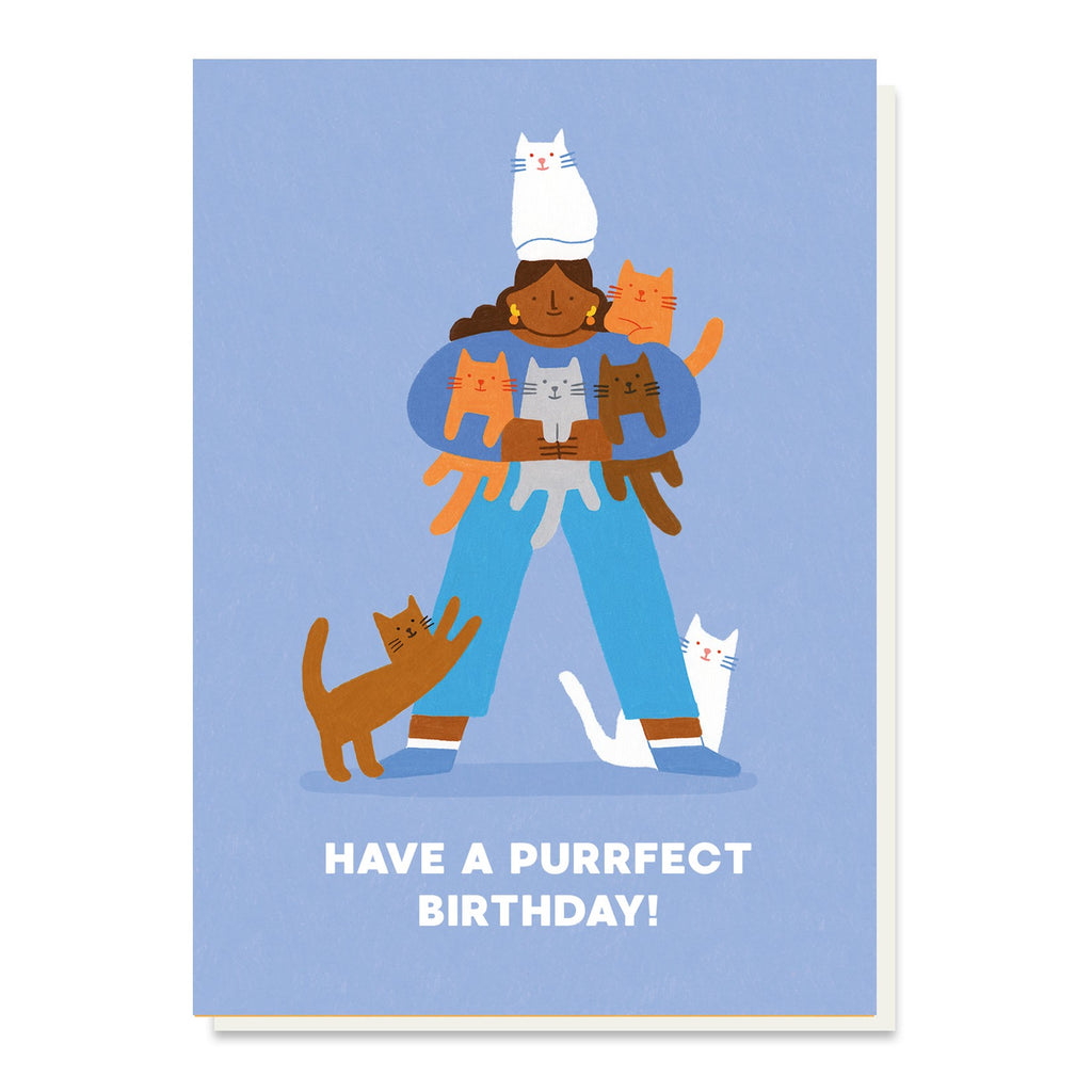 Have A Purrfect Birthday Card