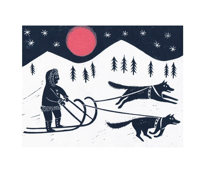 Sleigh Ride Blank Card