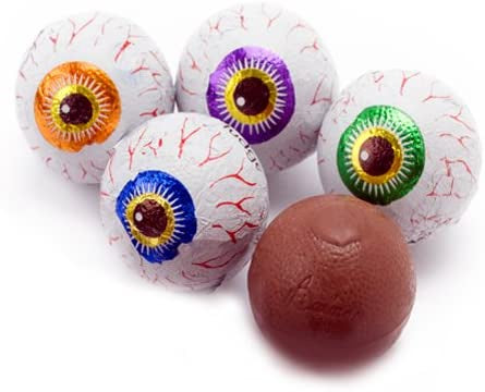 Foiled Chocolate Eyeballs in Bag