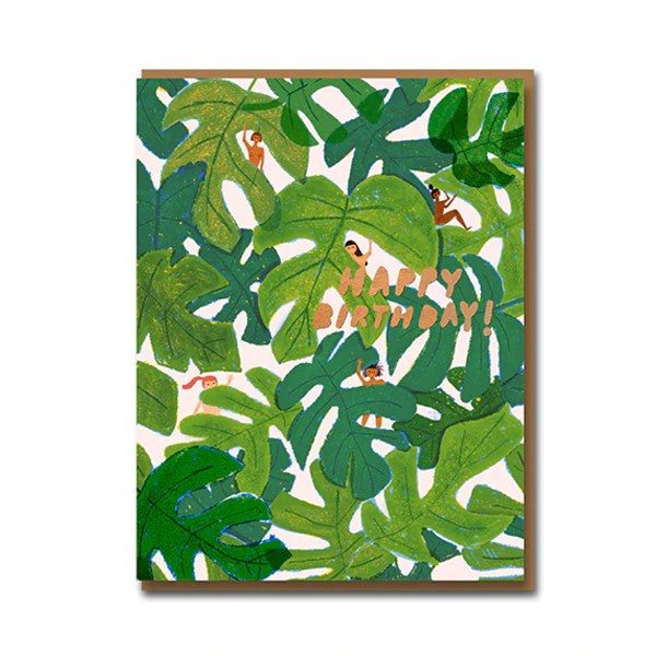 Rhaphi Plant Party Birthday Card