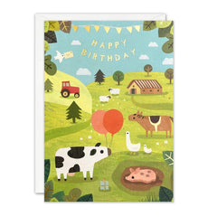 Farm Birthday Card