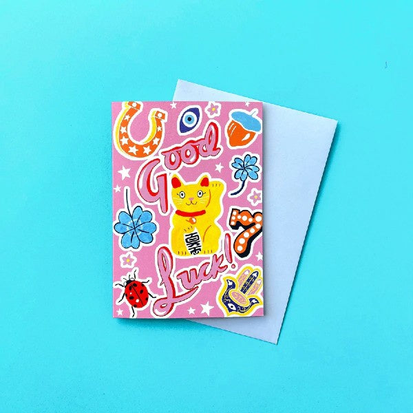 Good Luck Charms Card - Paper Tiger