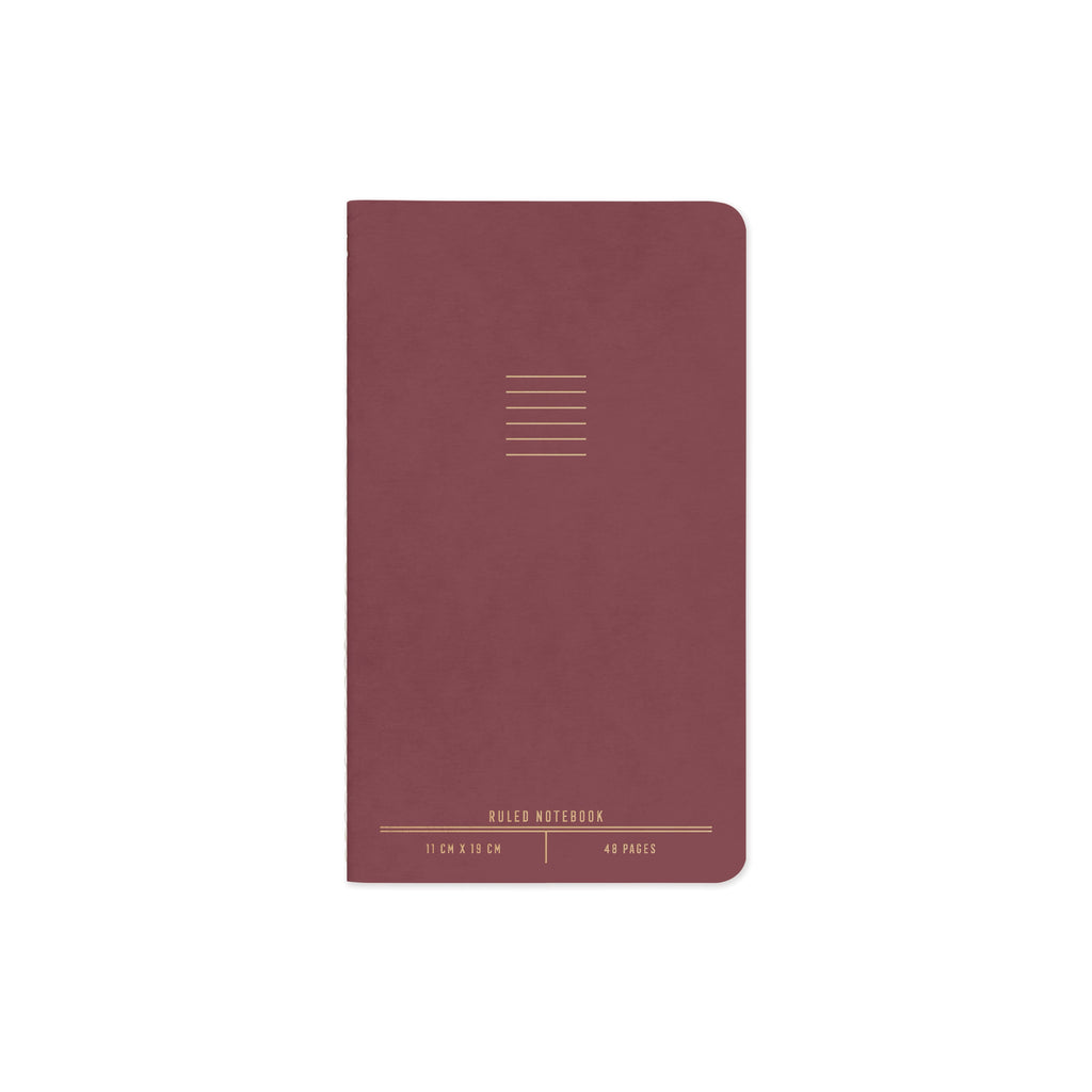Burgundy Flex Cover Notebook