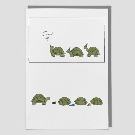 Turtle Hide Birthday Card