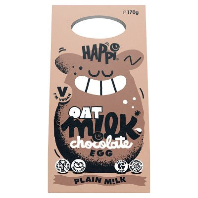 Happi Oat Milk Plain Milk Chocolate Egg 170g
