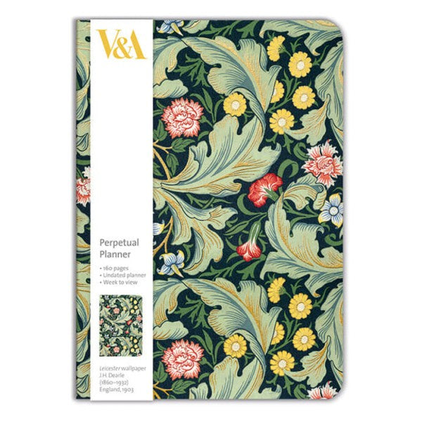 William Morris Leicester Wallpaper Notebook