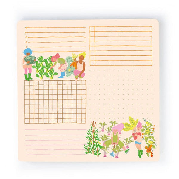 We Love Our Vegetables Desk Planner