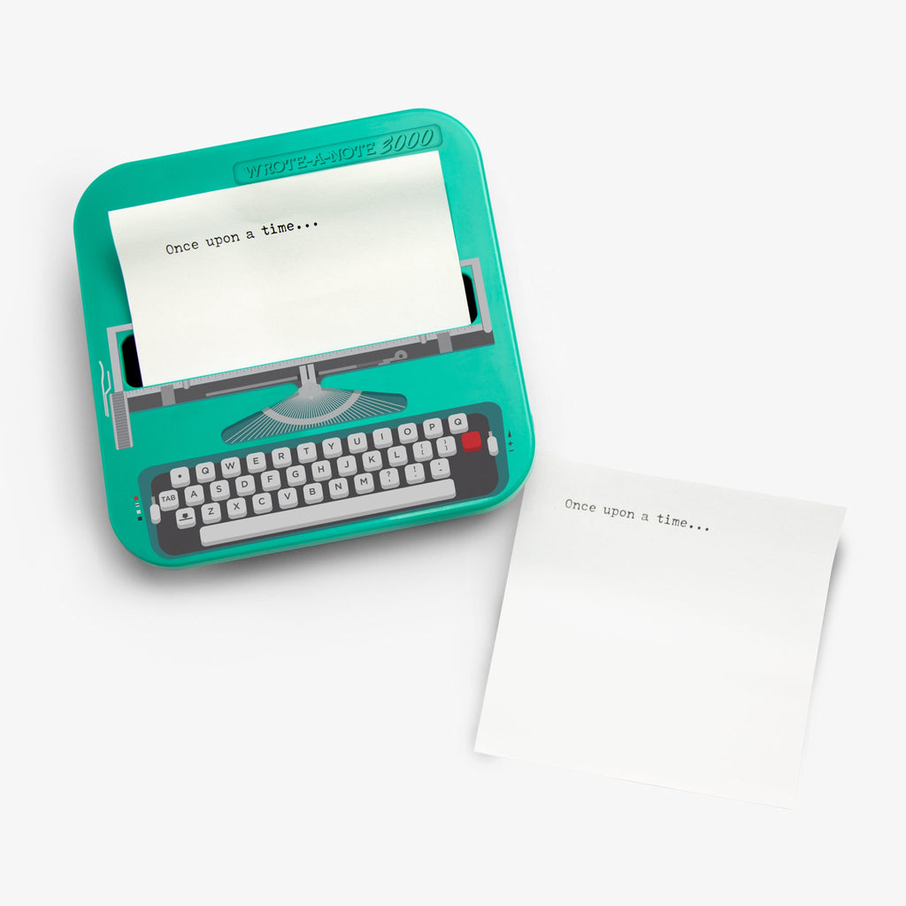 Typewriter Sticky Note Dispenser