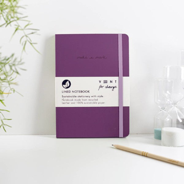 Make A Mark Notebook Deep Purple A5