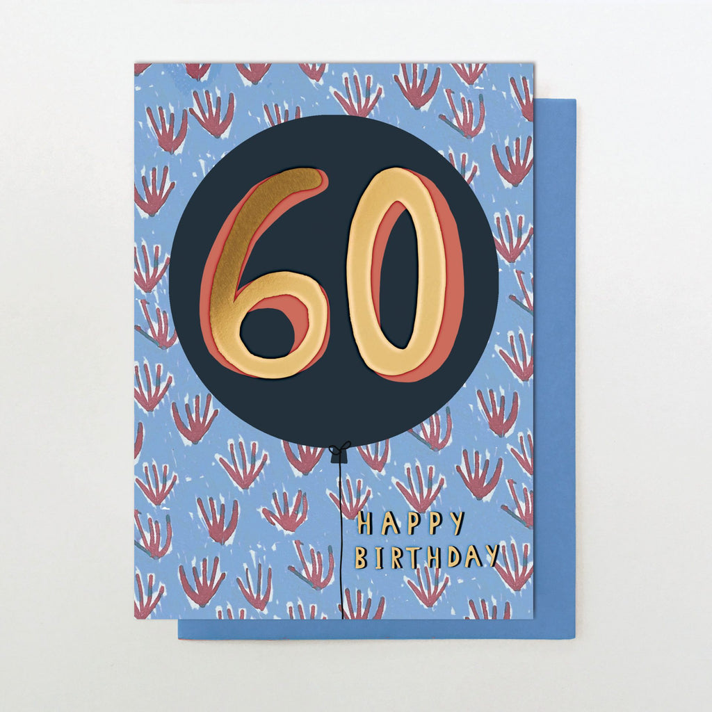 Age 60 Happy Birthday Card