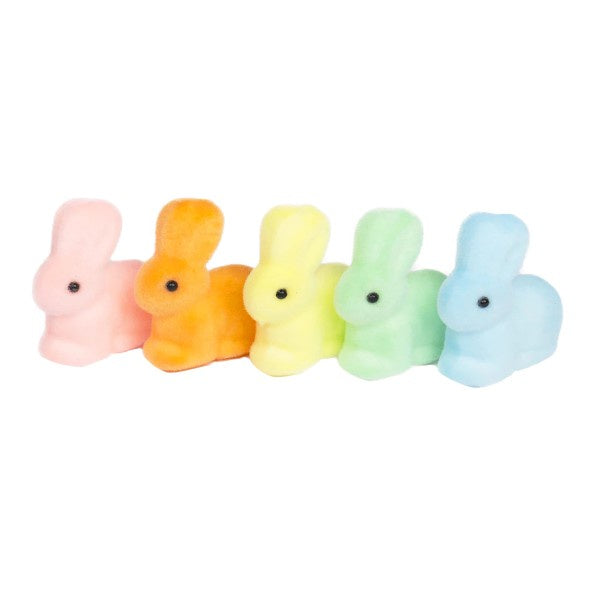 Pastel Rainbow Bunnies 5pk