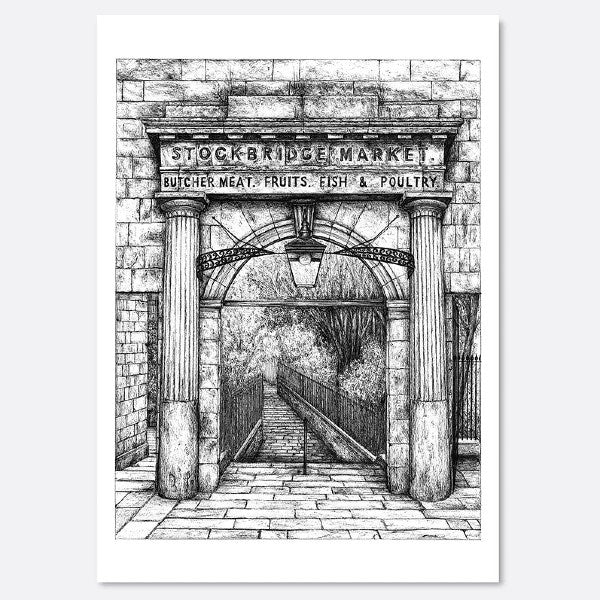 Stockbridge Market by Jennifer Court Card