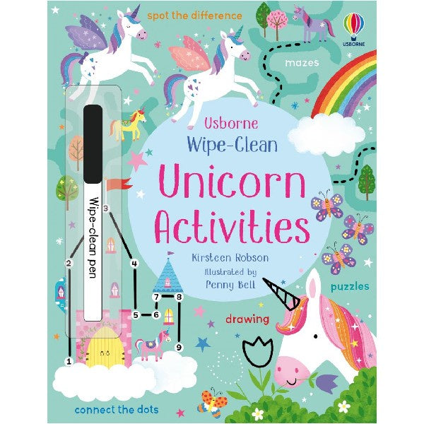 Wipe Clean Unicorn Activities
