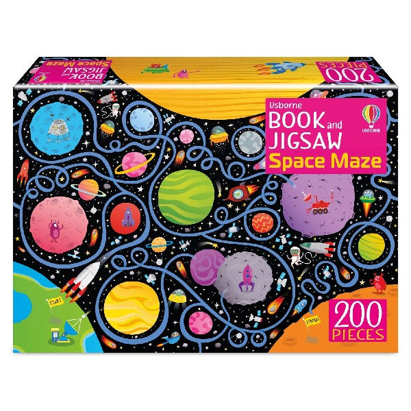 Space Maze Book and Jigsaw