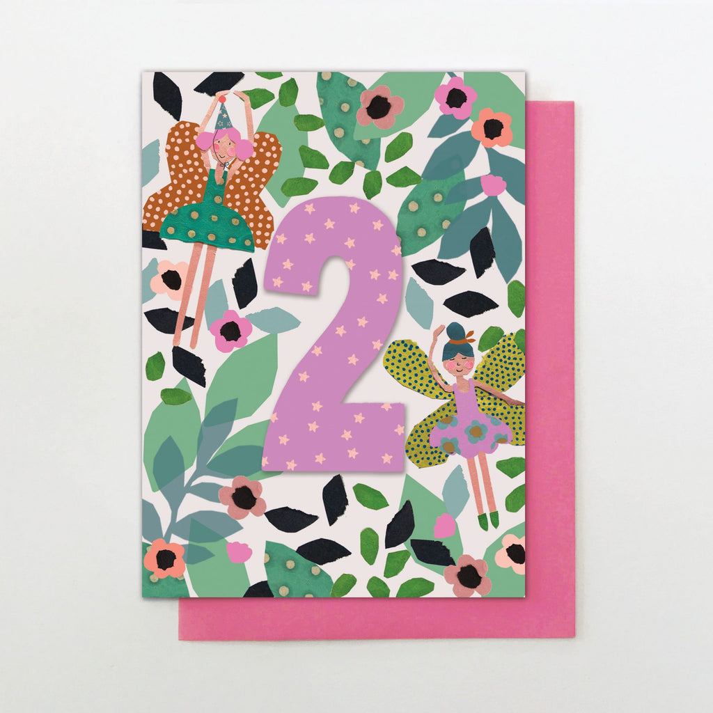 Age 2 Fairies Card
