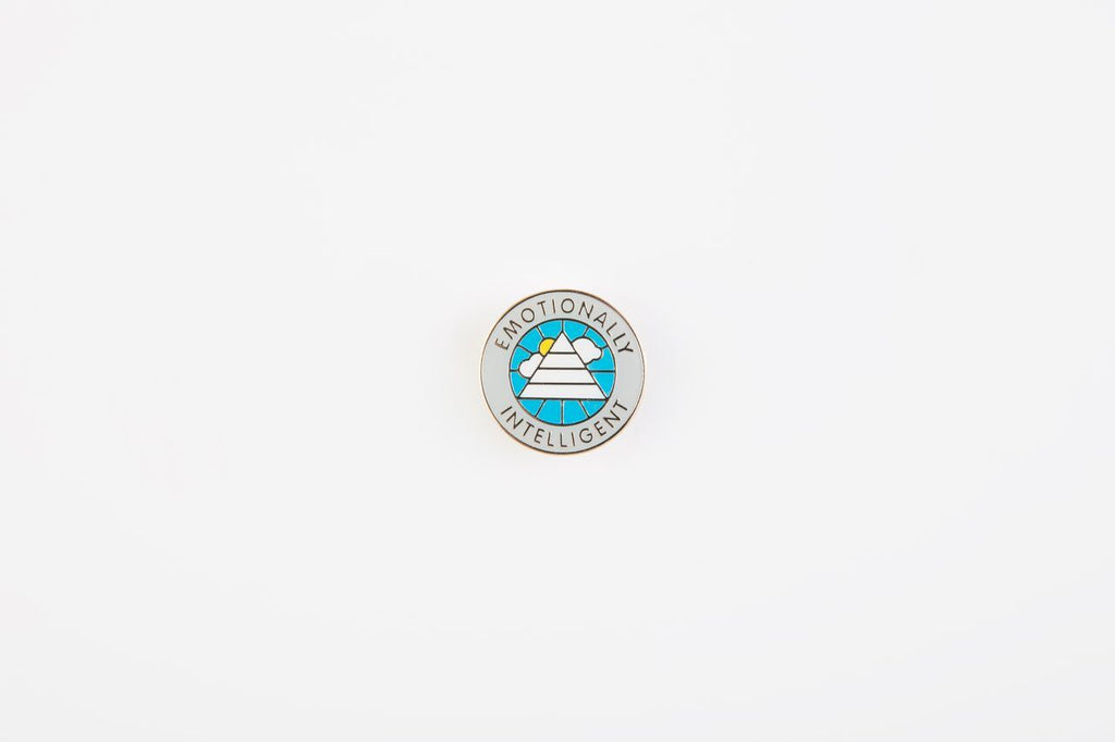 Emotionally Intelligent Pin Badge