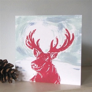 Dawn Stag Card