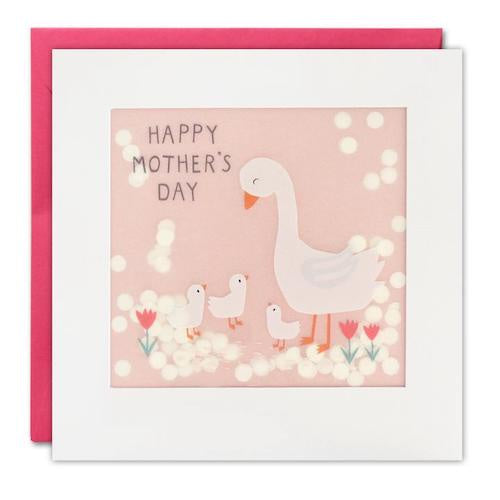 Happy Mother's Day Geese Shakies Card - Paper Tiger