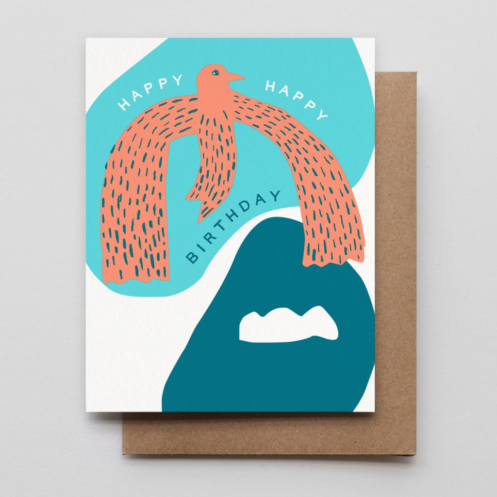 Happy Happy Birthday Flight Card