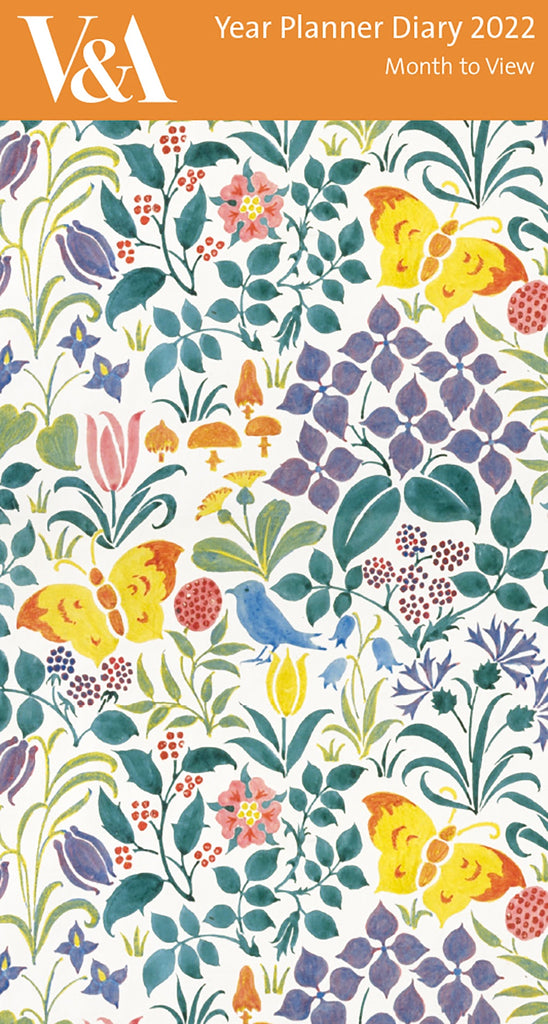 2022 Spring Flowers Year Planner