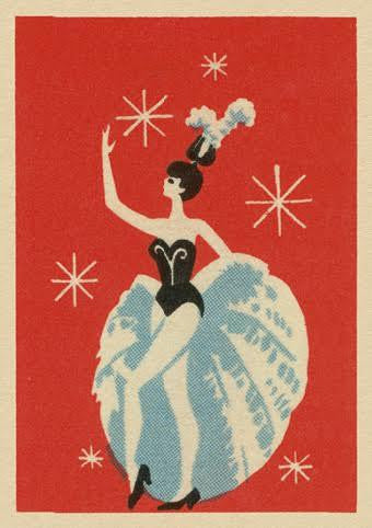 Showgirl Performer Card