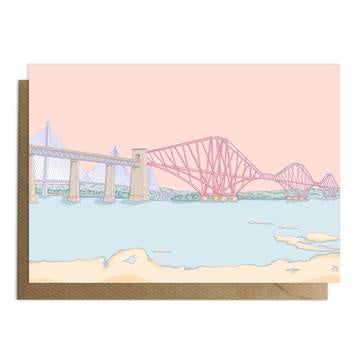 Forth Rail Bridge Card