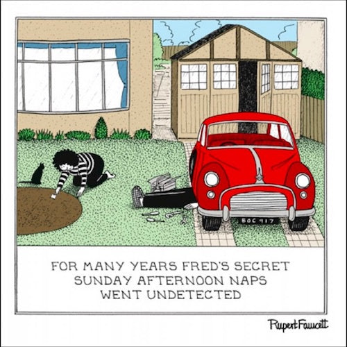 Afternoon Kip Rupert Fawcett Card