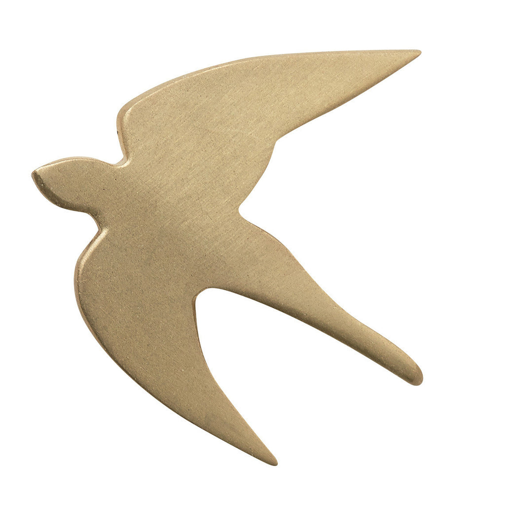 Gold Bird Mini Brooch