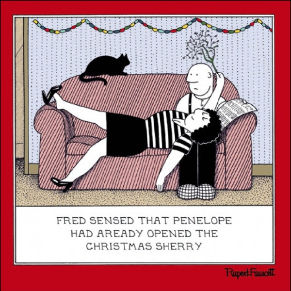 Christmas Sherry Christmas Card